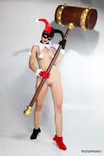 Harley Quinn nude cosplay 9